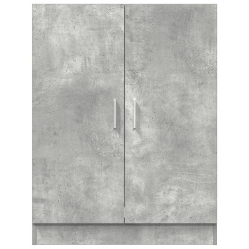 Dulap mașină de spălat, gri beton, 70,5x71,5x91,5 cm - Img 4