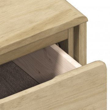 Dulap "SAUDA", stejar, 114x43x75,5 cm, lemn masiv de pin - Img 6
