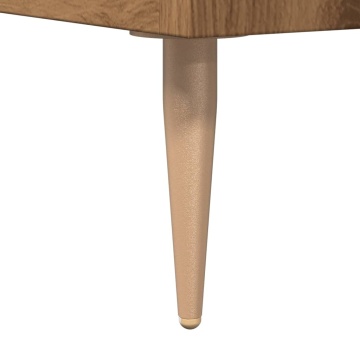 Dulap, stejar artizanal, 100x36x60 cm, lemn prelucrat - Img 7