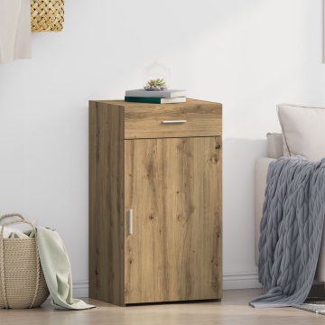 Dulap, stejar artizanal, 30x42,5x93 cm, lemn prelucrat - Img 1