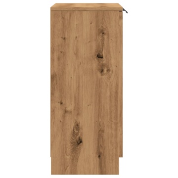 Dulap, stejar artizanal, 60x30x70 cm, lemn prelucrat - Img 8