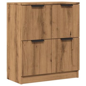 Dulap, stejar artizanal, 60x30x70 cm, lemn prelucrat - Img 2
