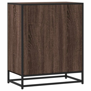 Dulap, stejar maro, 62x35x76 cm, lemn prelucrat - Img 5