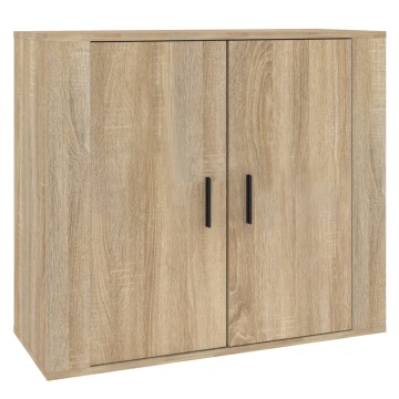 Dulap, stejar sonoma, 80x33x70 cm, lemn compozit - Img 2