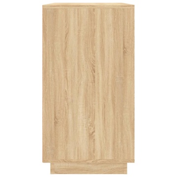 Dulap, stejar sonoma, 80x34x75 cm, lemn prelucrat - Img 5