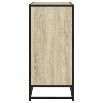 Dulap, stejar sonoma, 92x35x76 cm, lemn prelucrat - Img 8