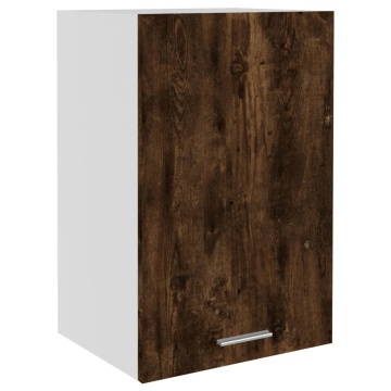 Dulap suspendat, stejar fumuriu, 39,5x31x60 cm, lemn prelucrat - Img 2