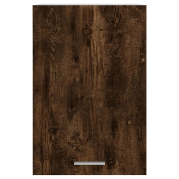 Dulap suspendat, stejar fumuriu, 39,5x31x60 cm, lemn prelucrat - Img 8