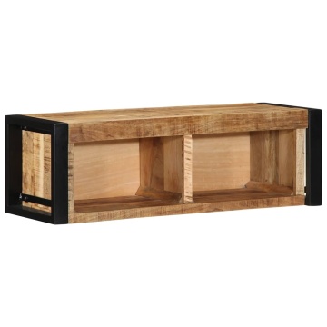 Dulap TV 80x30x25 cm lemn masiv de mango - Img 1
