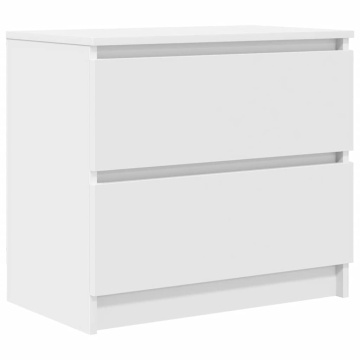 Dulap TV, alb, 60x35x54 cm, lemn prelucrat - Img 2