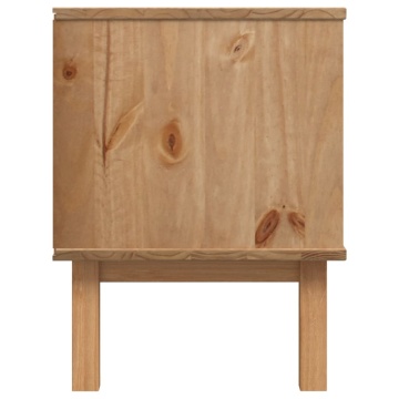 Dulap TV OTTA, 113,5x43x57 cm, lemn masiv de pin - Img 7