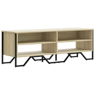 Dulap TV, stejar sonoma, 122x34x41 cm, lemn prelucrat - Img 2