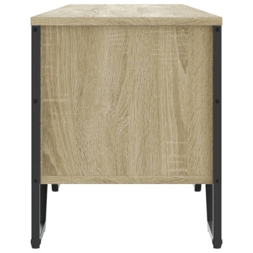 Dulap TV, stejar sonoma, 180x34x41 cm, lemn prelucrat - Img 8