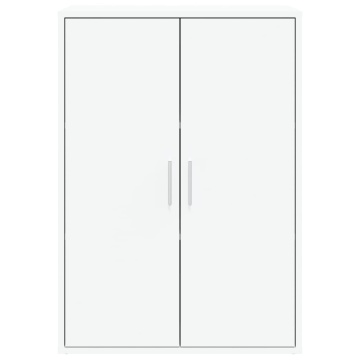 Dulapuri, 2 buc., alb, 60x31x84 cm, lemn prelucrat - Img 8