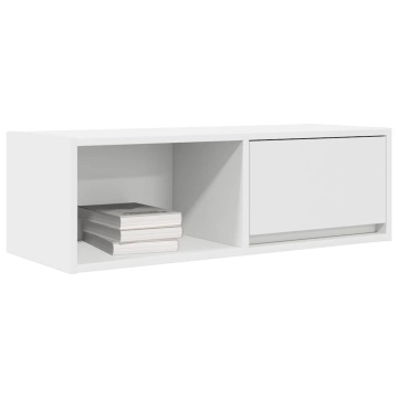 Dulapuri TV 2 buc Alb 80x31x25,5 cm Lemn prelucrat - Img 4