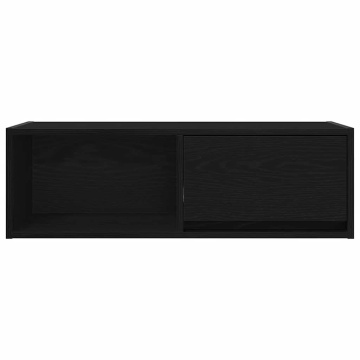 Dulapuri TV 2 buc Stejar negru 80x31x25,5 cm Lemn prelucrat - Img 6