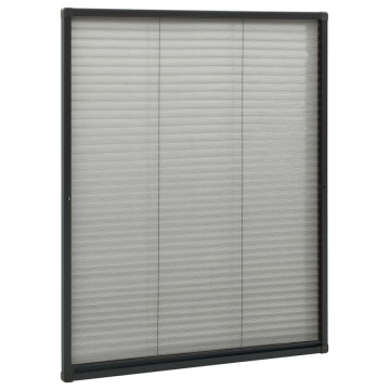 Ecran insecte pentru ferestre, antracit, 80x100 cm, aluminiu - Img 3
