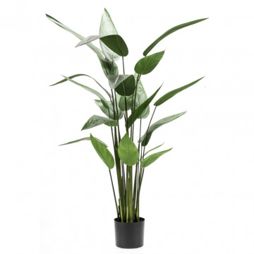 Emerald Plantă Heliconia artificială, verde, 125 cm, 419837 - Img 2