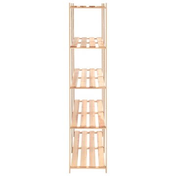Etajere cu 5 rafturi, 2 buc, 170x38x170 cm, lemn de pin, 500 kg - Img 8