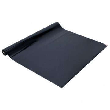 Folie pentru fereastră statică, negru mat, 90x2000 cm, PVC - Img 4