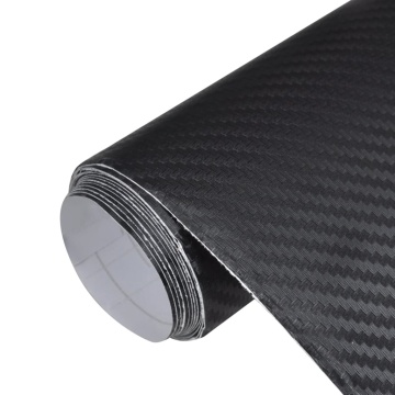 Folii auto 3D, 2 buc., negru, 100x150 cm + 50x150 cm - Img 1