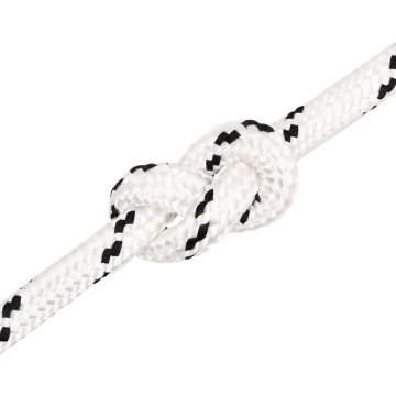 Frânghie împletită pentru barcă, alb, 20 mm x 50 m, poliester - Img 4