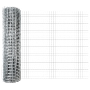 Gard din sârmă sudată 0.8x10 m Oțel galvanizat - Img 4
