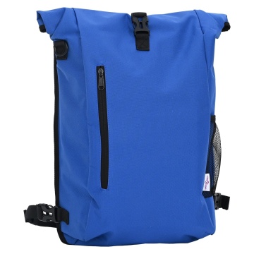 Geanta de bicicletă pentru suport de bagaje 20 L Albastră 31x13x58 cm - Img 2