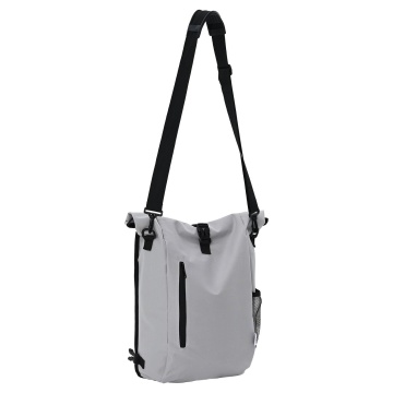 Geantă de bicicletă suport bicicletă 20 L Gri 31x13x58 cm - Img 4