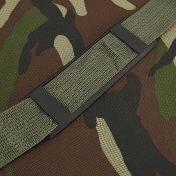 Geantă de pescuit, verde camuflaj, țesătură oxford impermeabilă - Img 6