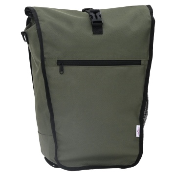 Geanta pentru Bicicletă pentru Suport Pannier 20 L Verde Măslin 34x16x59 cm - Img 2