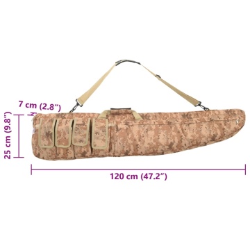 Geantă pentru pușcă cu curea de umăr, 120 cm, țesătură Oxford - Img 6