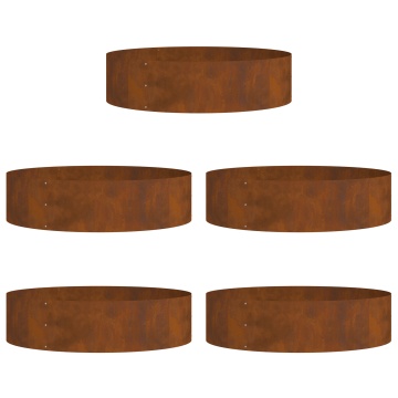 Ghivece Oțel Corten Oțel corten Mare Inserții Decorative - Img 2