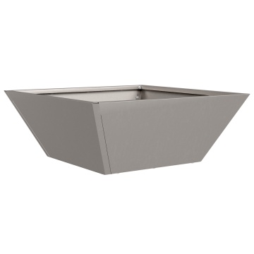 Ghiveci Metalic Oțel rezistent la vreme 40 x 40 x 15 cm - Img 2