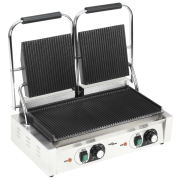 Grill Panini dublu cu striații, 57x30,5x20 cm, 3600 W - Img 3