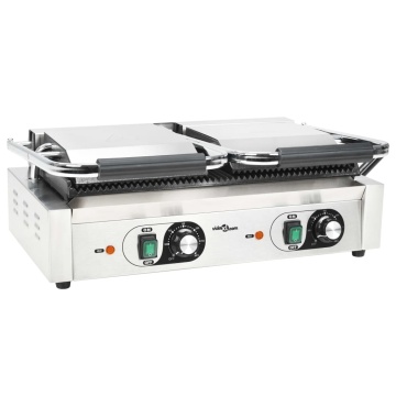 Grill Panini dublu cu striații, 57x30,5x20 cm, 3600 W - Img 8