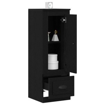 Highboard Stejar Negru 36x35,5x103,5 cm Lemn prelucrat - Img 3