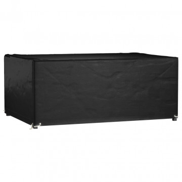 Husă pentru mobilier de grădină, 8 ocheți, 180x122x75 cm pătrat - Img 1