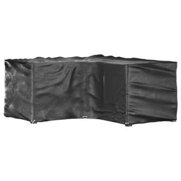 Huse mobilier de grădină în formă de L 16 ocheți, 215x215x90 cm - Img 2
