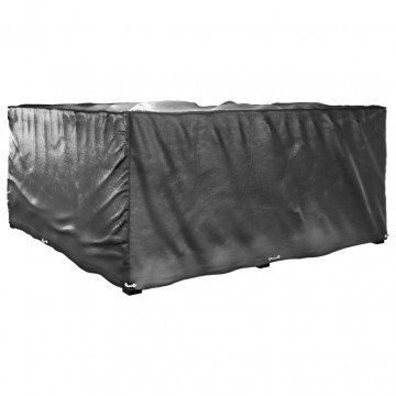 Huse mobilier de grădină în formă de L 16 ocheți, 215x215x90 cm - Img 5
