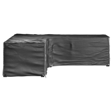 Huse mobilier grădină formă L, 2 buc., 16 ocheți, 285x285x70 cm - Img 3