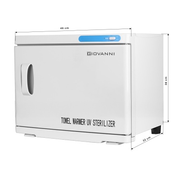 Incalzitor de prosoape cu sterilizator uv-c 23l alb - Img 4