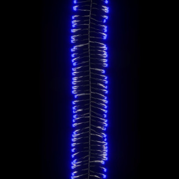 Instalație ciorchine cu 3000 LED-uri, albastru, 60 m, PVC - Img 4