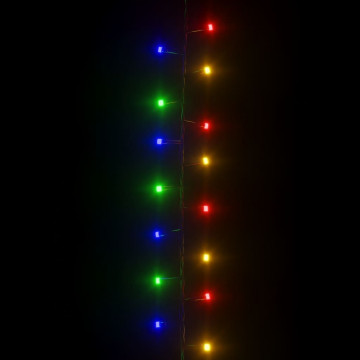 Instalație compactă cu 2000 LED-uri, multicolor, 20 m, PVC - Img 4