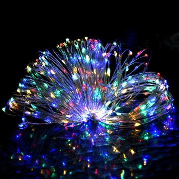 Instalaţie cu 300 LED-uri, multicolor, 30 m - Img 3