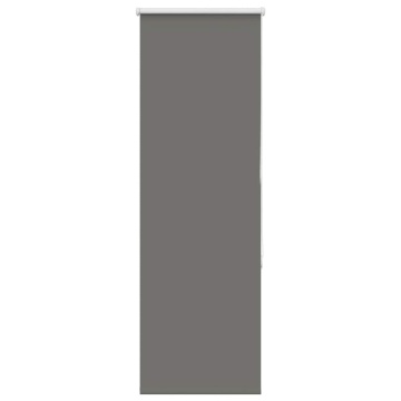 Jaluză cu role opace gri 50x150 cm lățime material 45,7 cm - Img 2