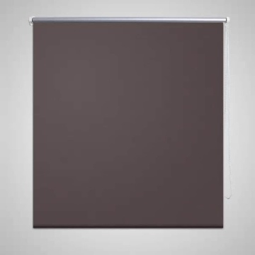 Jaluzea opacă rulabilă, 100 x 230 cm, cafeniu - Img 1