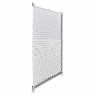 Jaluzea plisse, alb, 40x100 cm, pliuri - Img 3