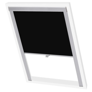 Jaluzele opace tip rulou P06/406, negru - Img 1