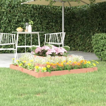 Jardinieră, 110x110x27 cm, lemn masiv douglas - Img 1